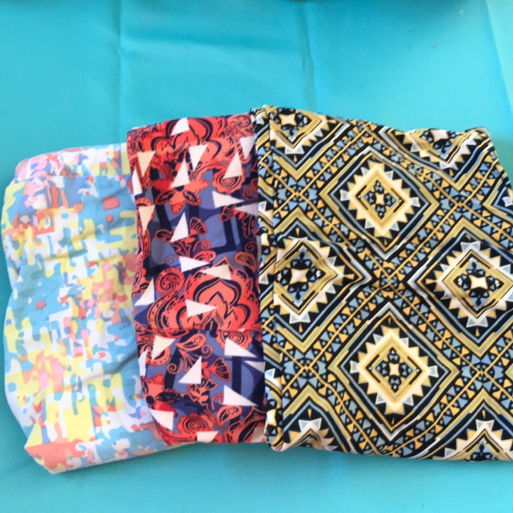 NWOT! Lula Roe Leggings TC Set#48